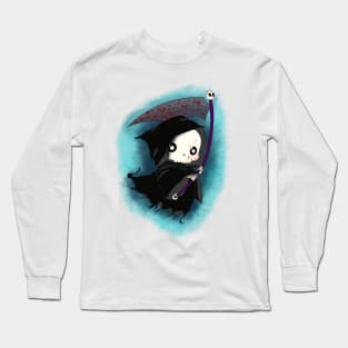 Chibi Grim in Training Long Sleeve T-Shirt